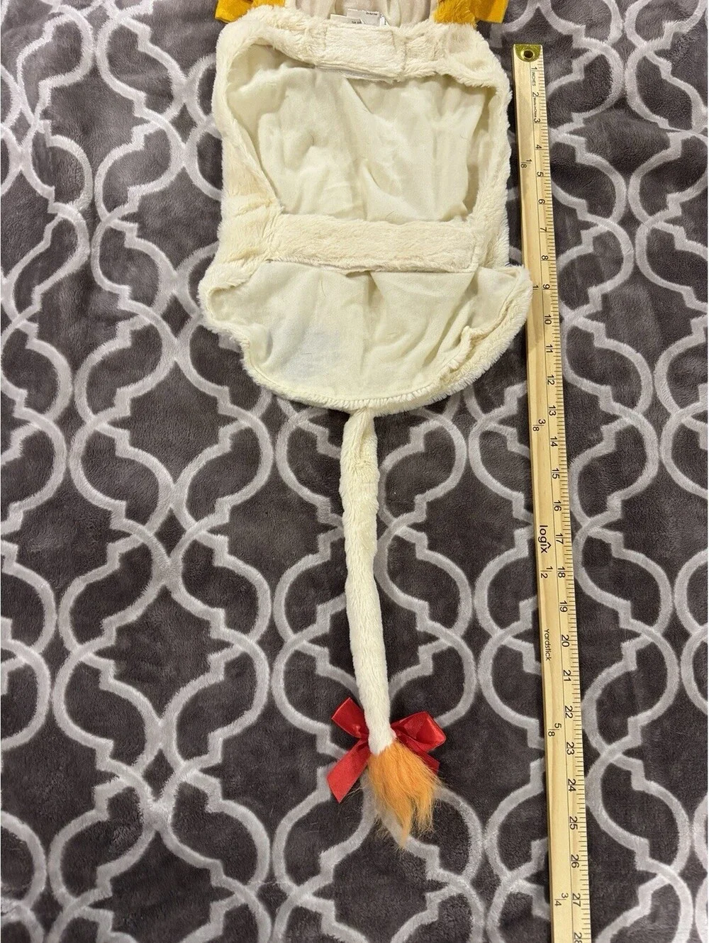 Top Paw Lion Dog Costume Coat Jacket For Dogs Size Medium With Hood